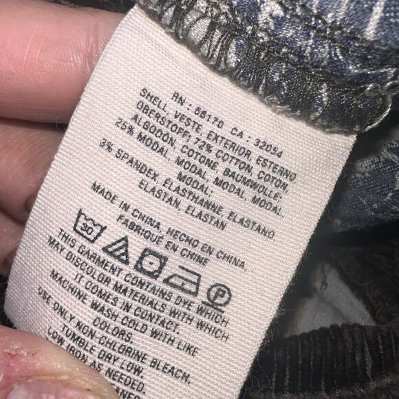 Pilcro and the Letterpress Anthropologie Pants Size 25 Brown Corduroy Wide Leg - Picture 16 of 16